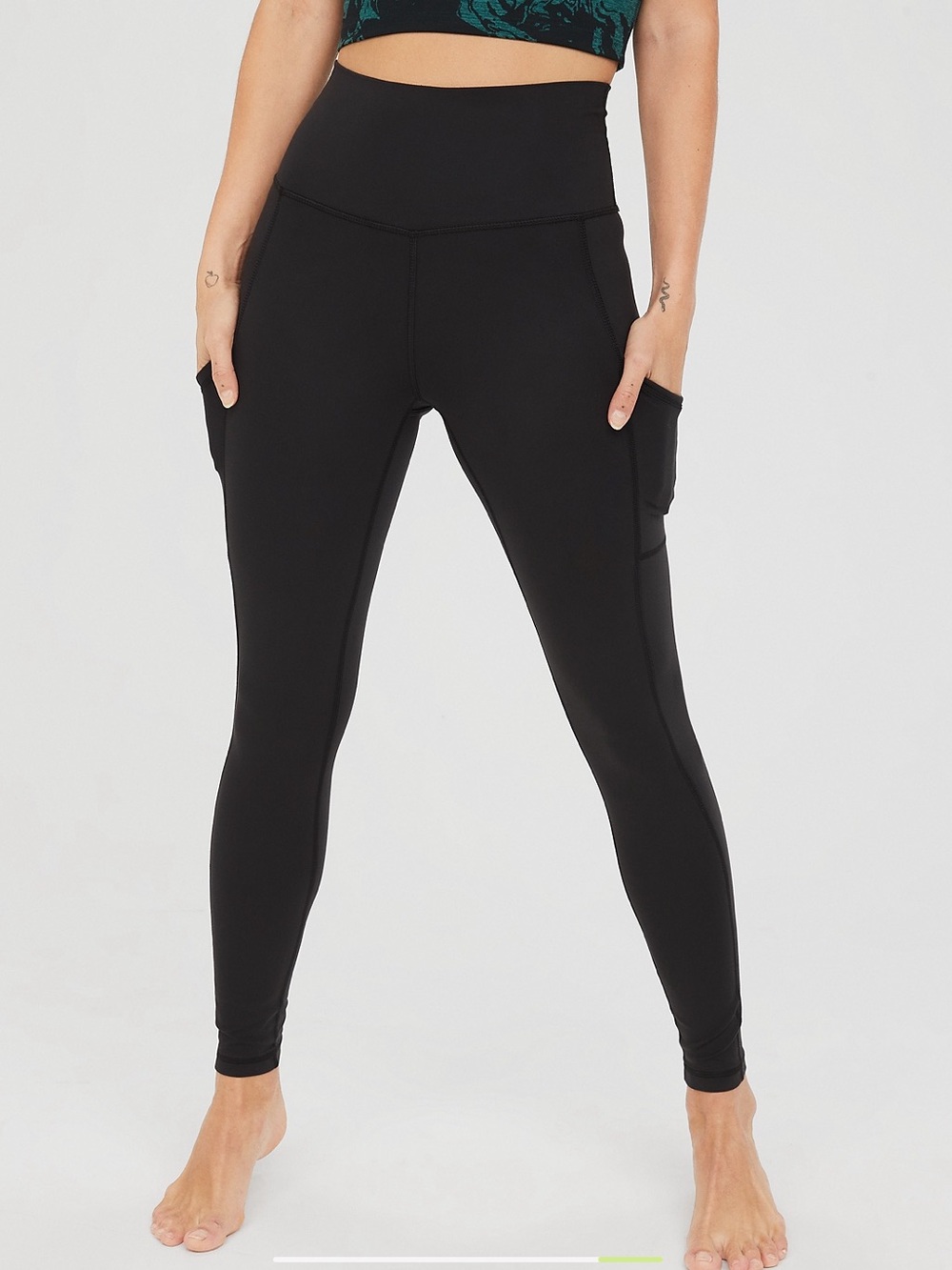 Aerie The Hugger High-waist pocket leggging
